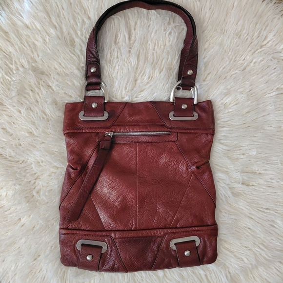 Soft Genuine Leather Tote Bag Purse - Picture 1 of 13